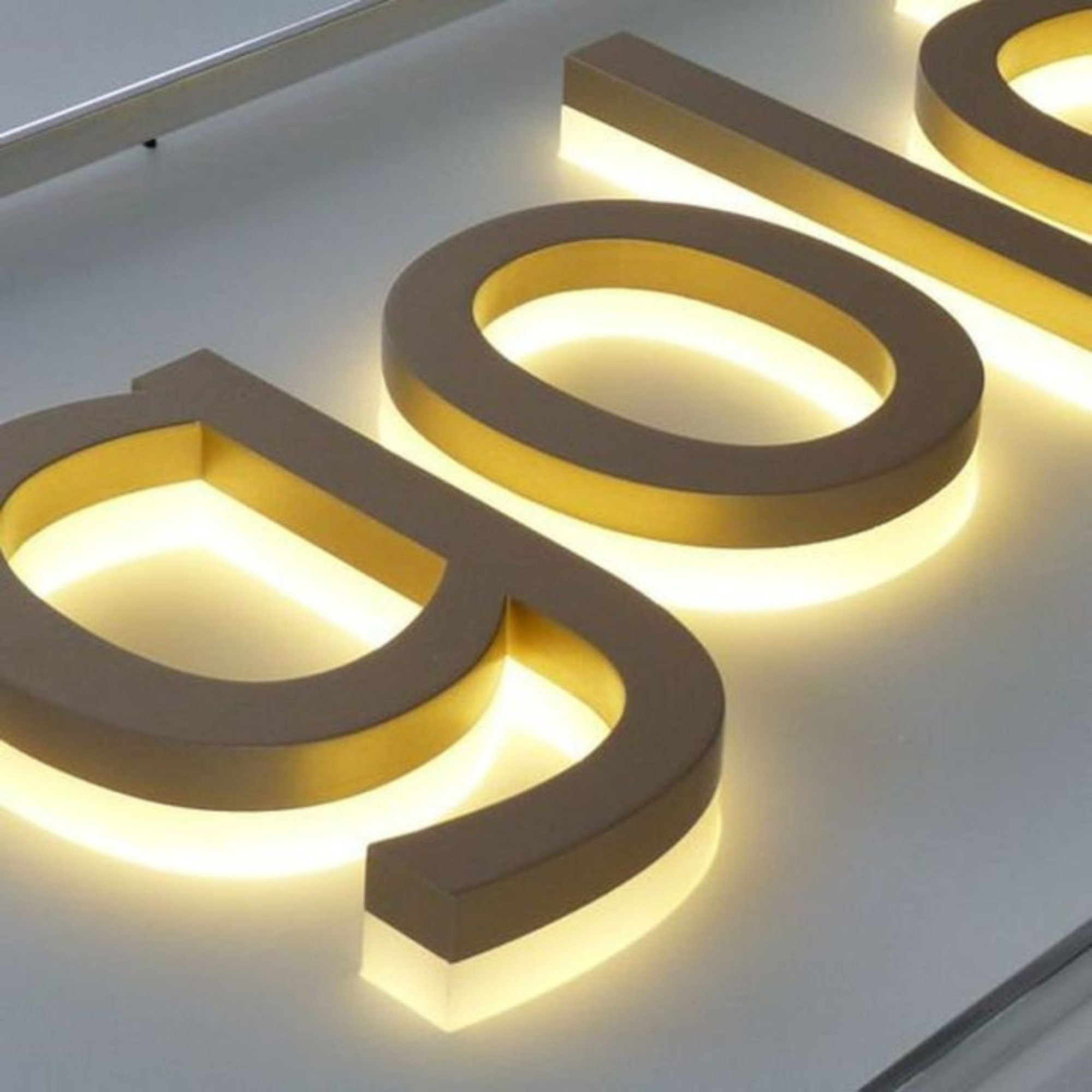 3D letter sign boards